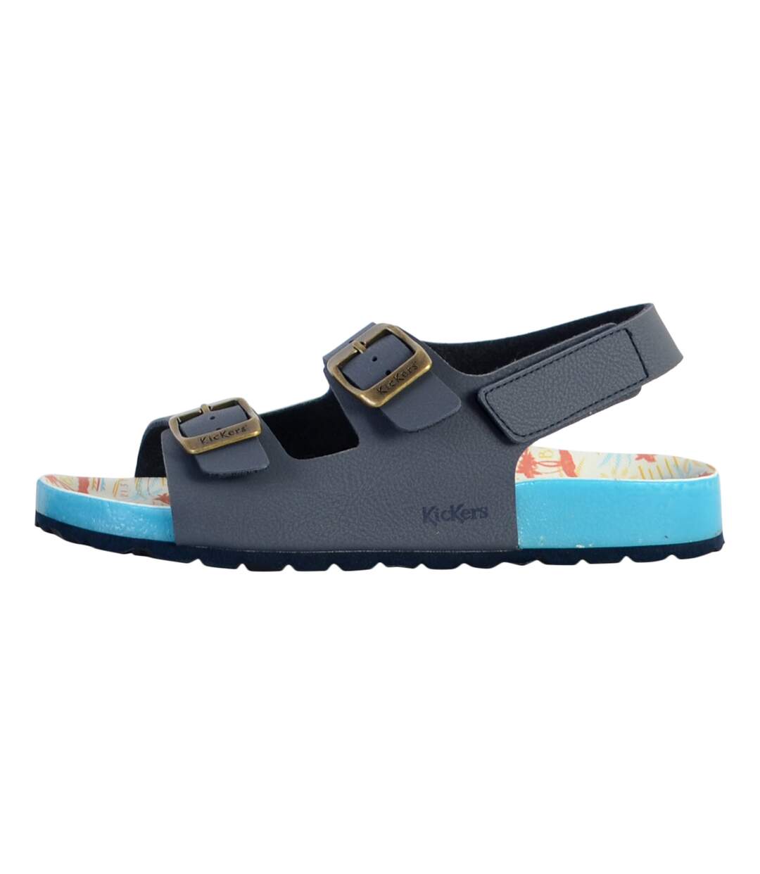 Mules à Scratch Plate Enfant Kickers Sunyva-1