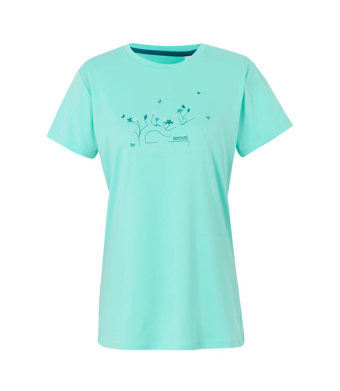 T-shirt fingal femme bleu ciel Regatta-1