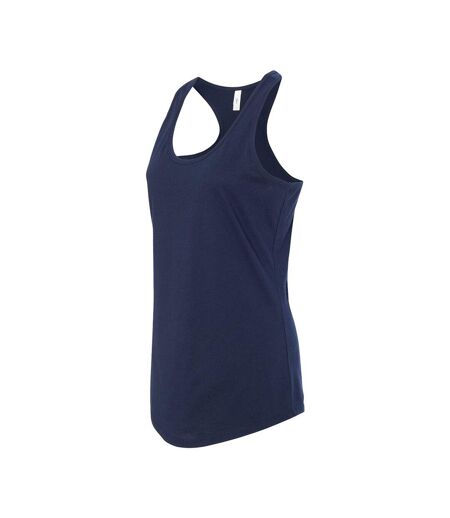Next Level Womens/Ladies Ideal Racer Back Tank Top (Midnight Navy)