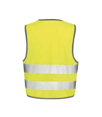 Gilet haute visibilité core unisexe jaune fluo Result