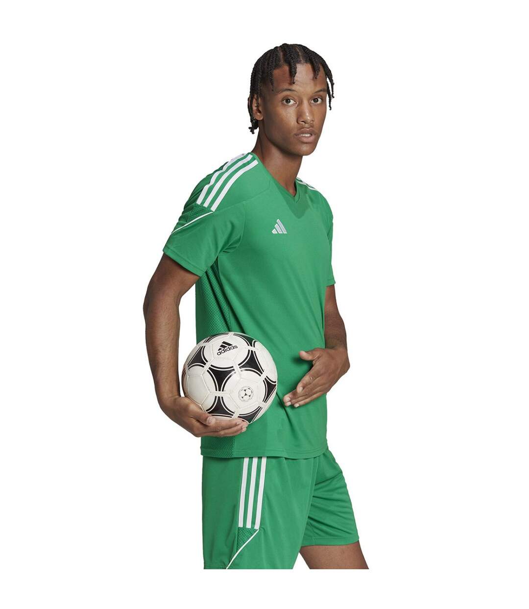 Maillot Tiro League Homme Vert Adidas-1