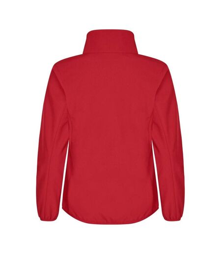 Veste Softshell Classic Femme Rouge Clique