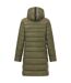 Womens/ladies Amara Padded Jacket Olive Night Black Regatta-3