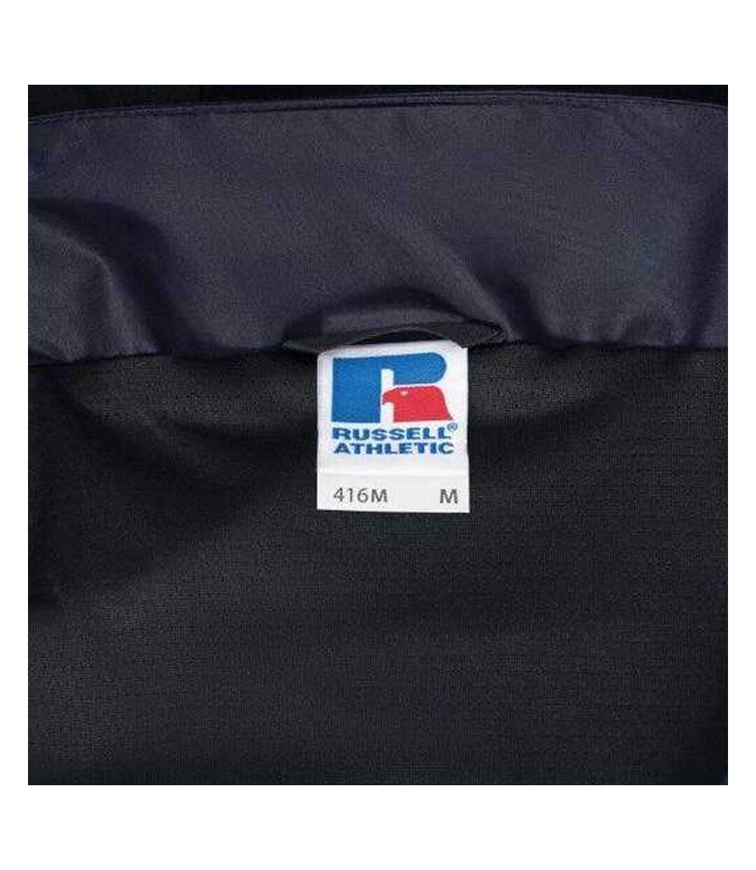 Veste Unie À Capuche Ajustable Et Amovible Essential Homme Bleu Marine Foncé Russell-3