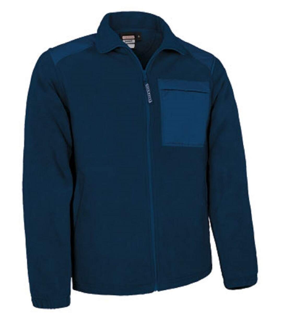 Veste polaire zippée - Homme - REF BASSET - bleu marine