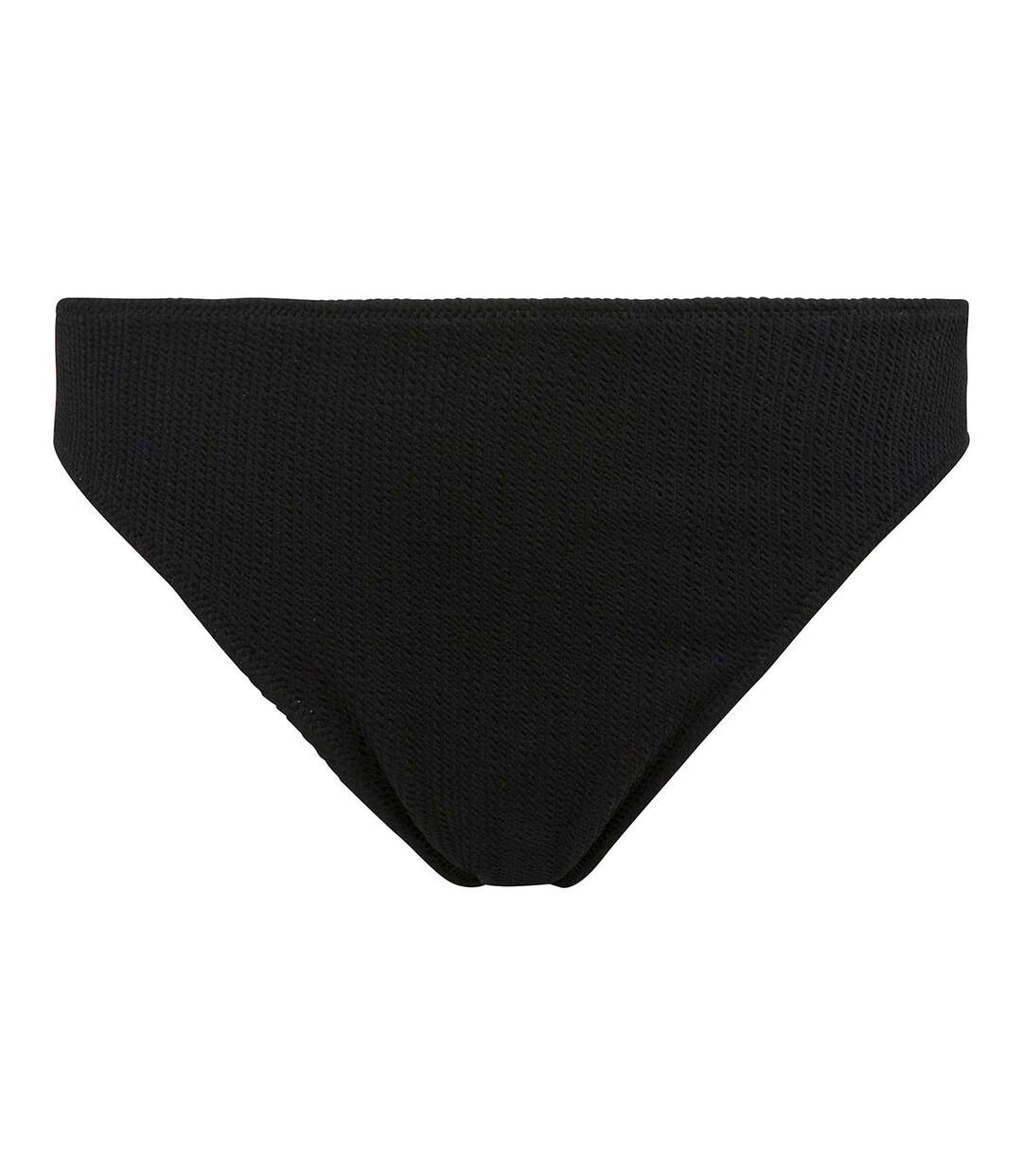 Slip de bain taille haute noir Sanary-1