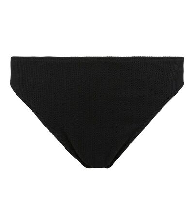 Slip de bain taille haute noir Sanary