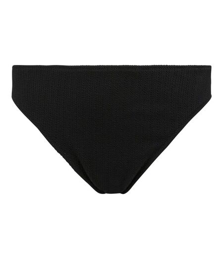 Slip de bain taille haute noir Sanary
