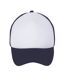Casquette De Baseball Bubble Blanc Bleu Marine Français SOLS-1
