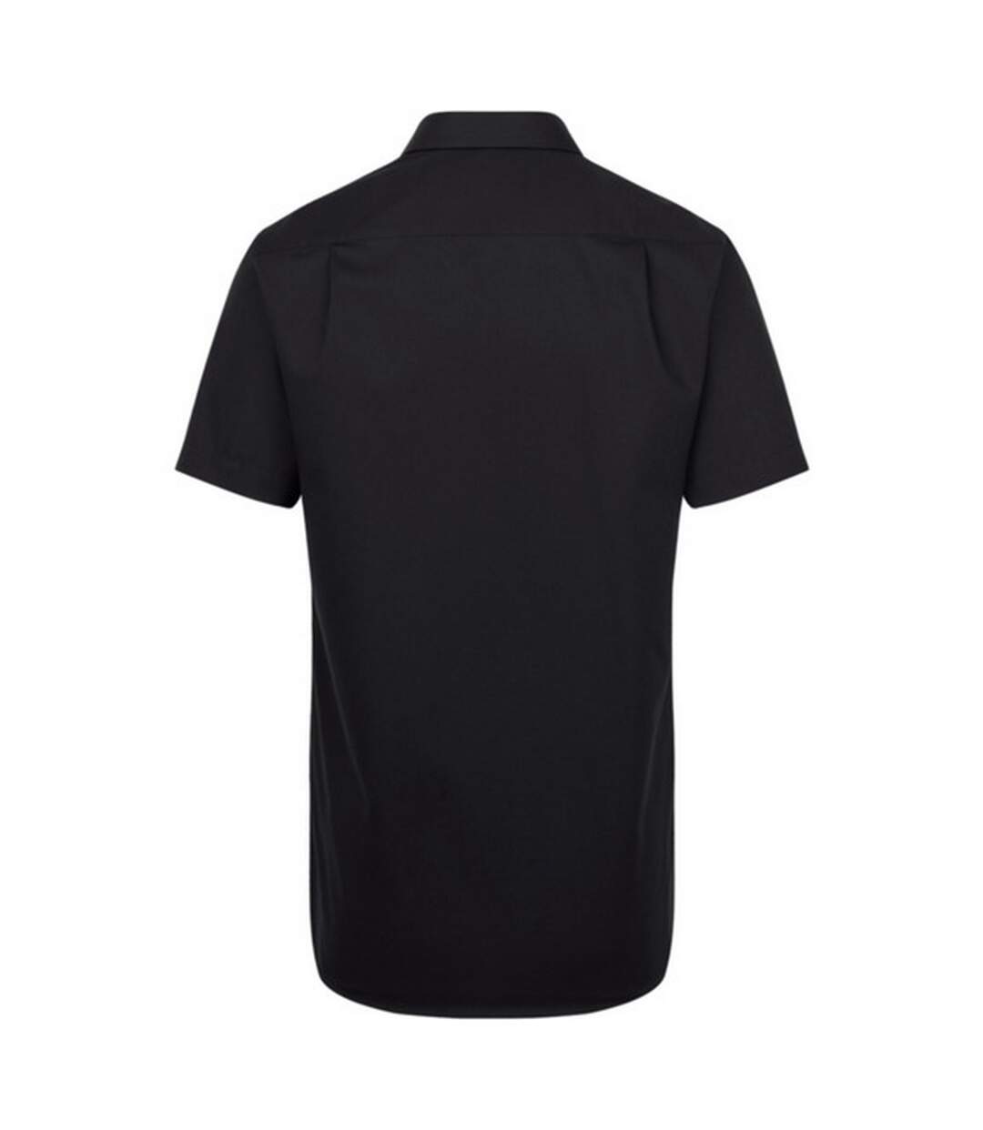 Chemise Manches Courtes Homme Noir Seidensticker-2