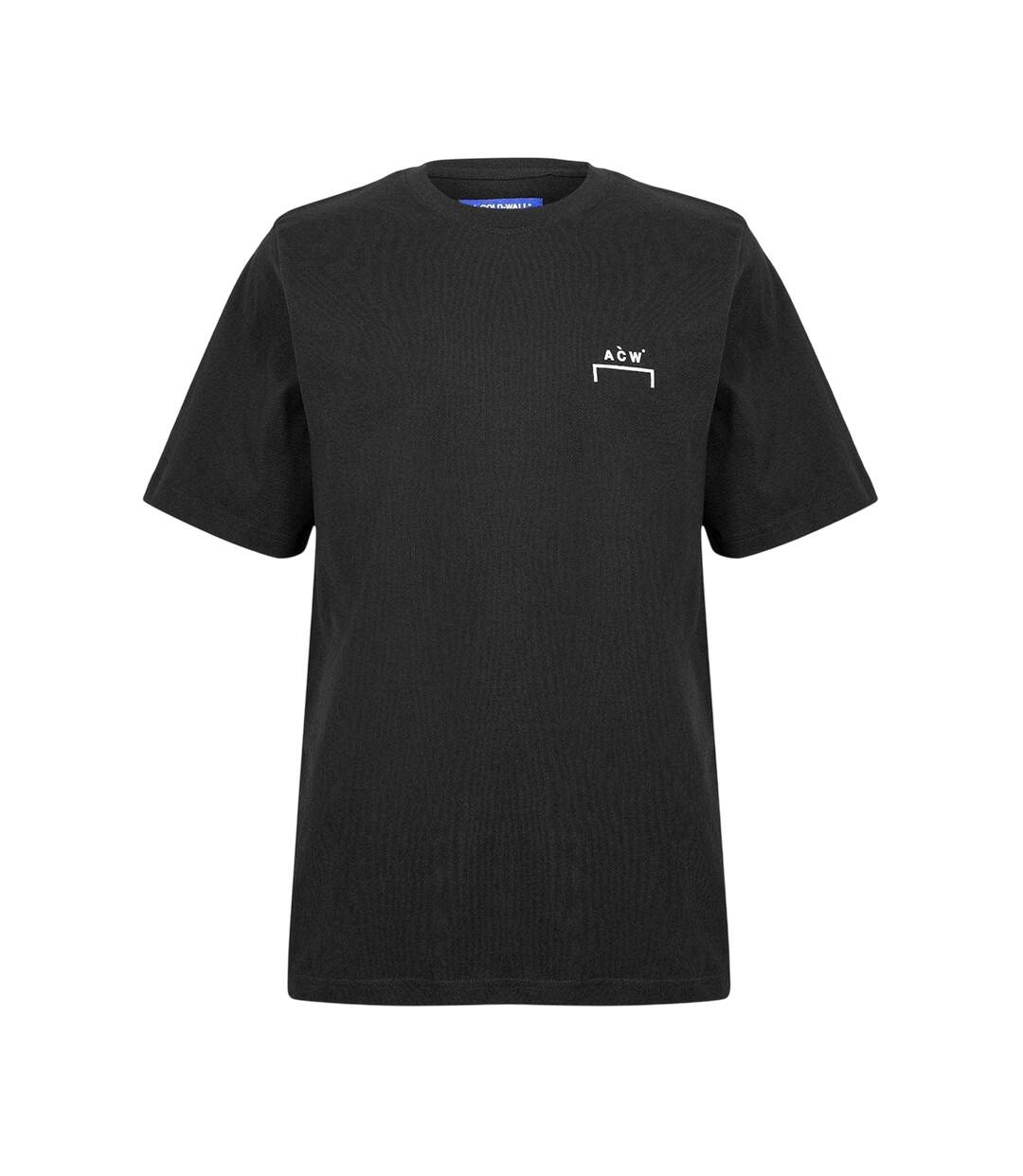 Mens Follet Logo T-shirt Black A-COLD-WALL-2