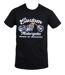 T-shirt homme manches courtes - Biker Custom Motorcycles 22189 - noir