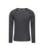 Mens Merino Wool Thermal Top Grey Mountain Warehouse-1