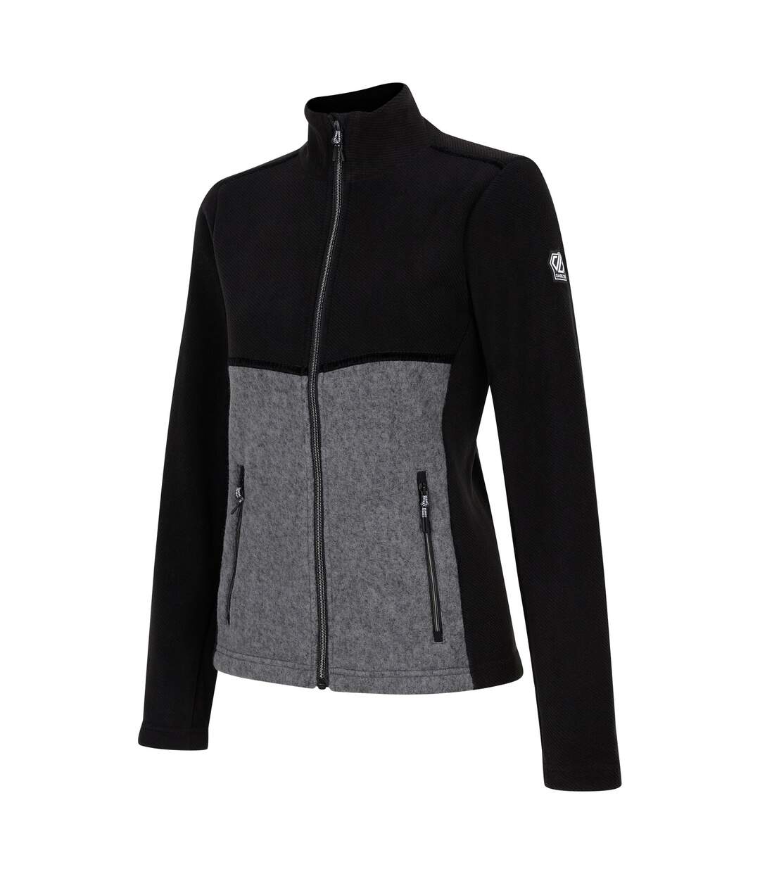 Veste polaire thriving femme noir / gris charbon chiné Dare 2B