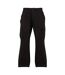 Pantalon À Poches Classic Homme Noir Build Your Brand-1
