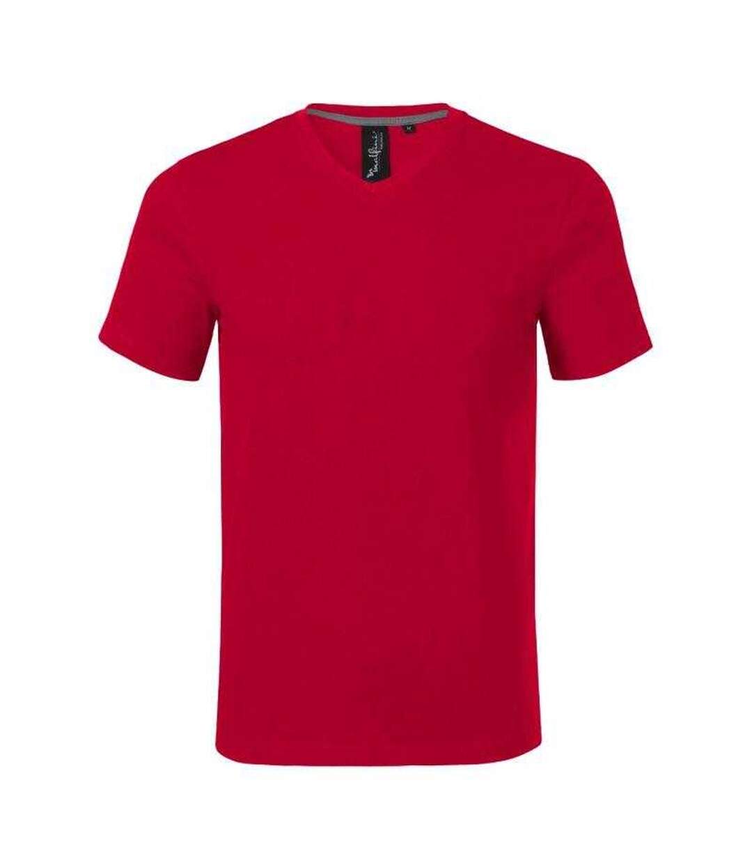T-shirt Homme Rouge Malfini-1