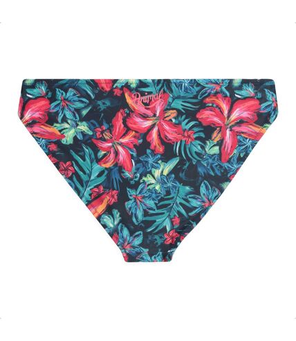 Bas de maillot de bain docks femme rouge Animal