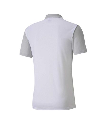 Mens Teamgoal 23 Sideline Polo Shirt White Grey Puma
