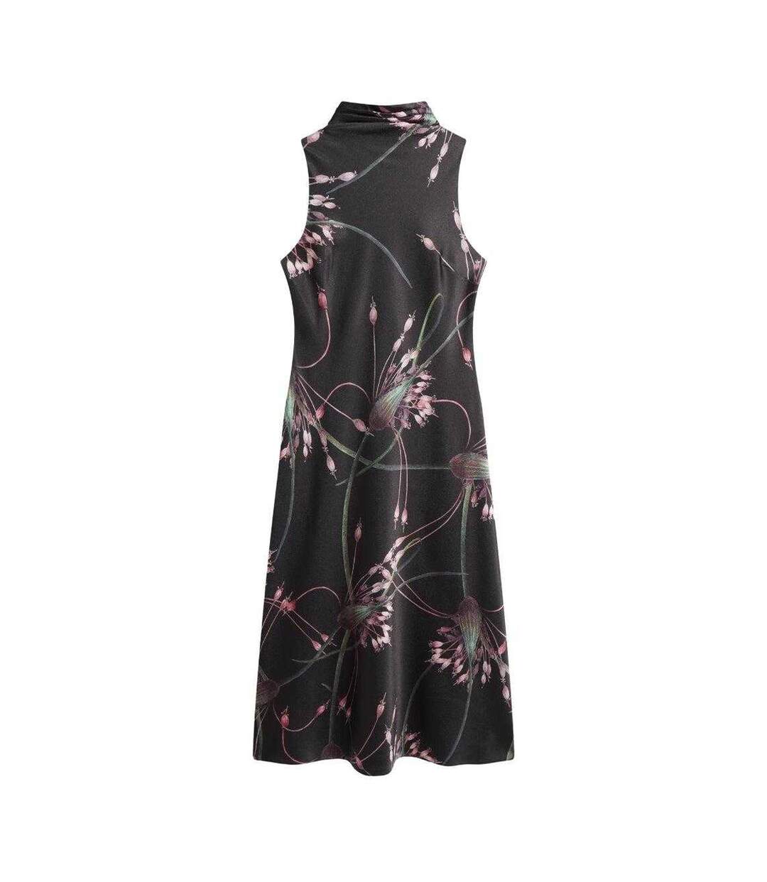 Robe Mi-longue Motif/style Imprimé Anuta Femme Noir Ted Baker-2