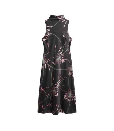Robe Mi-longue Motif/style Imprimé Anuta Femme Noir Ted Baker