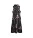 Robe Mi-longue Motif/style Imprimé Anuta Femme Noir Ted Baker-2