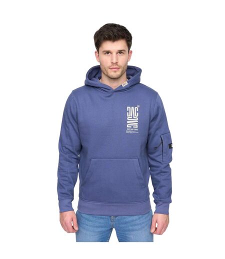 Mens tremake hoodie navy Duck and Cover