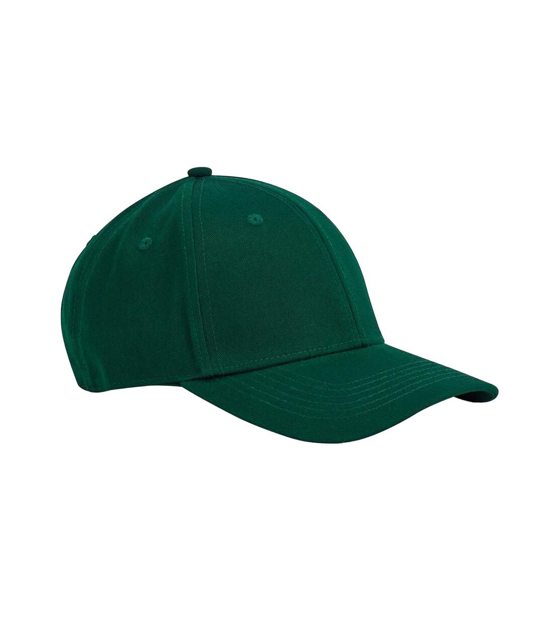Casquette De Baseball Motif/style 6 Panneaux Earthaware Vert Bouteille Beechfield-1
