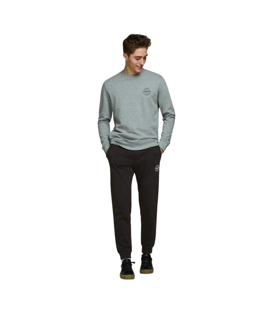 Pantalon De Jogging Gordon Shark Homme Noir Jack And Jones-4