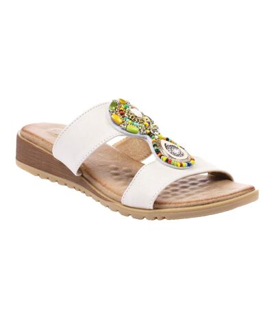 Sandales Elsa Femme Blanc Lunar