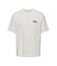 T-shirt blanc homme only & sons print logo-1