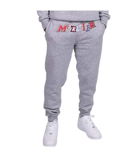 Mens Anonymous Jogging Bottoms Grey Marl Mercier