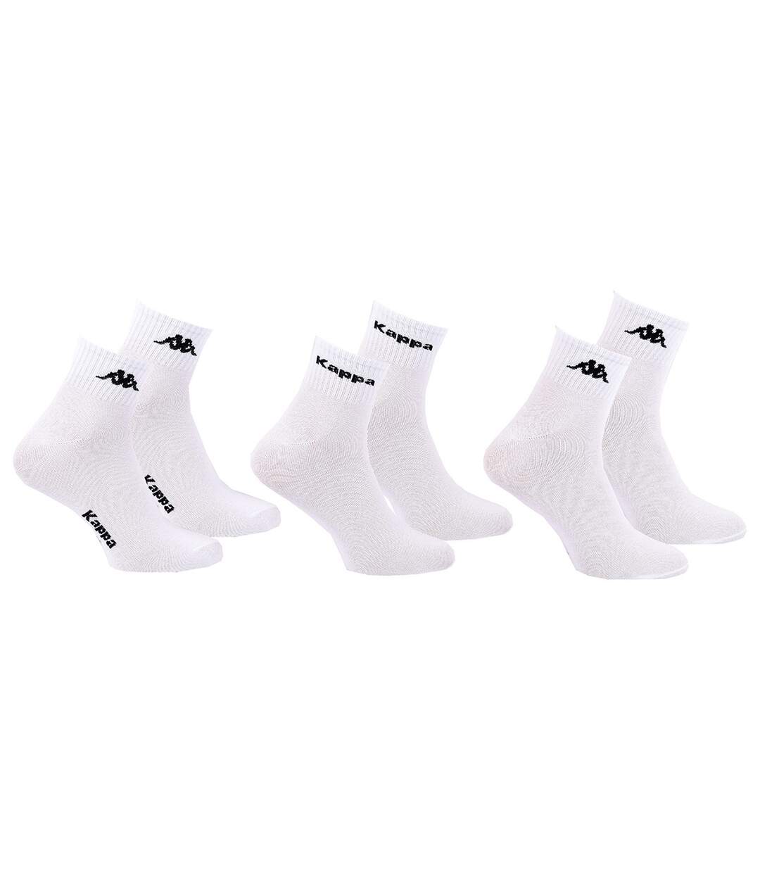 Chaussettes Homme QUARTER KAPPA Pack de 6 Paires 7467