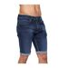 Short Tonwin Homme Bleu Foncé Délavé Crosshatch-2