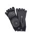 Chaussettes Motif/style Antidérapant Adulte Noir Gaiam-4