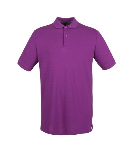 Henbury Mens Modern Fit Cotton Pique Polo Shirt (Charcoal) - UTPC2590