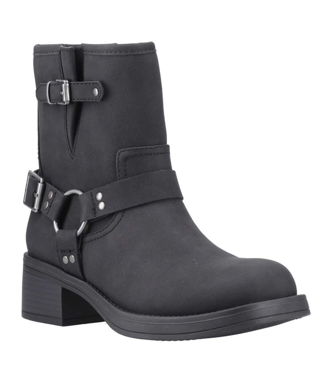 Bottes De Motard Nino Femme Noir Rocket Dog-1