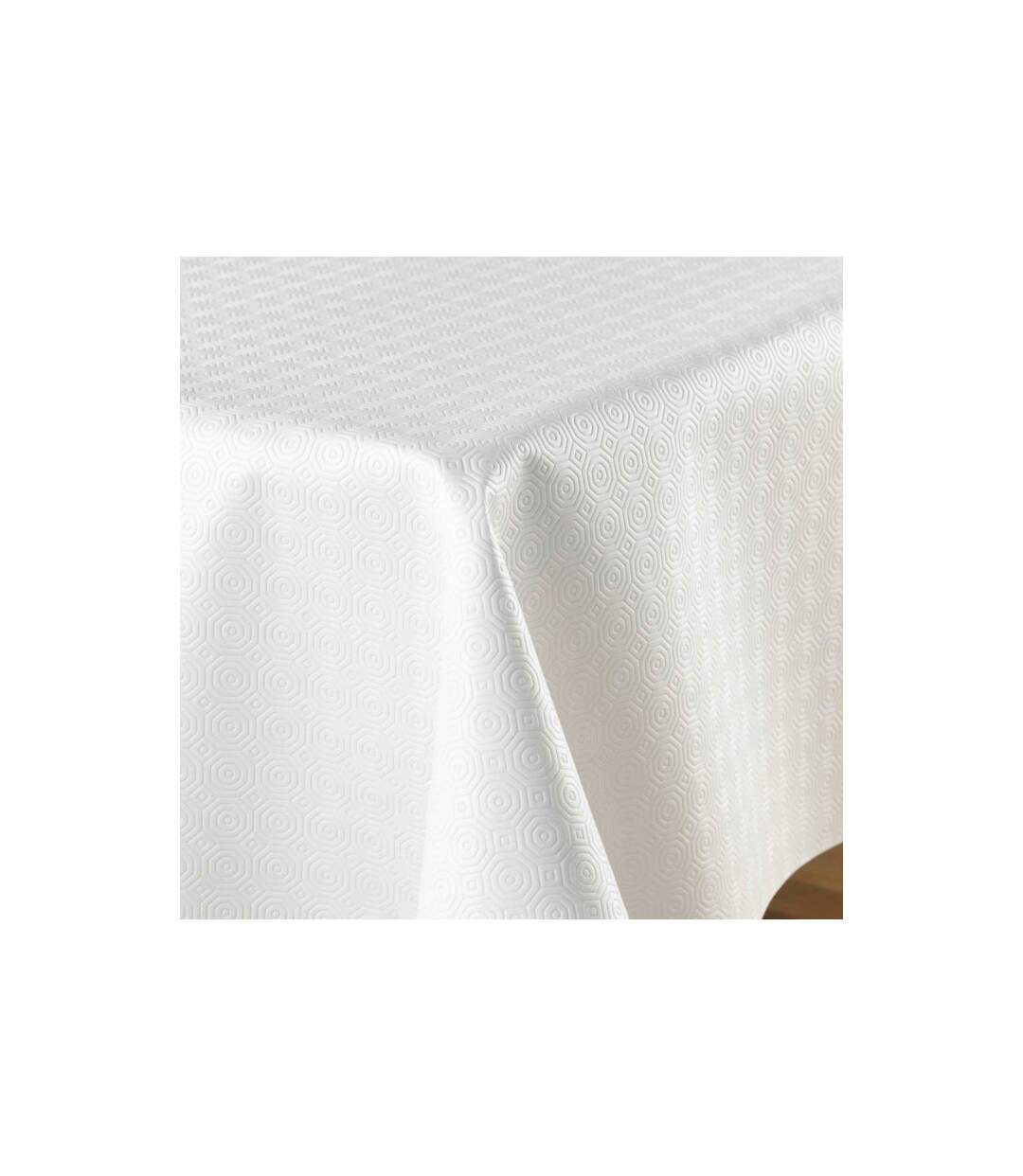 Sous Nappe Protège Table Bulgo 140x220cm Blanc