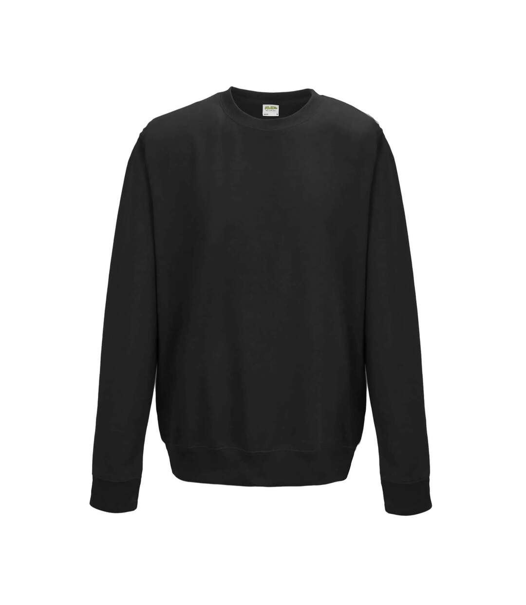 AWDis Just Hoods AWDis Unisex Crew Neck Plain Sweatshirt (280 GSM) (Jet Black) - UTPC2103-1