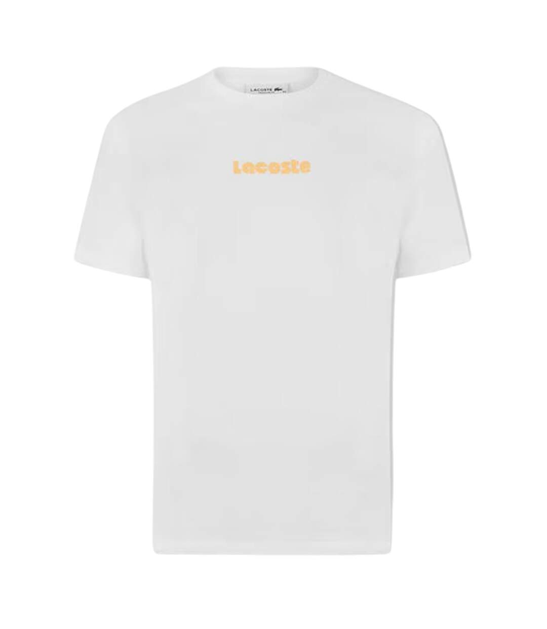 T-shirt Manches Courtes Homme Blanc Lacoste-1