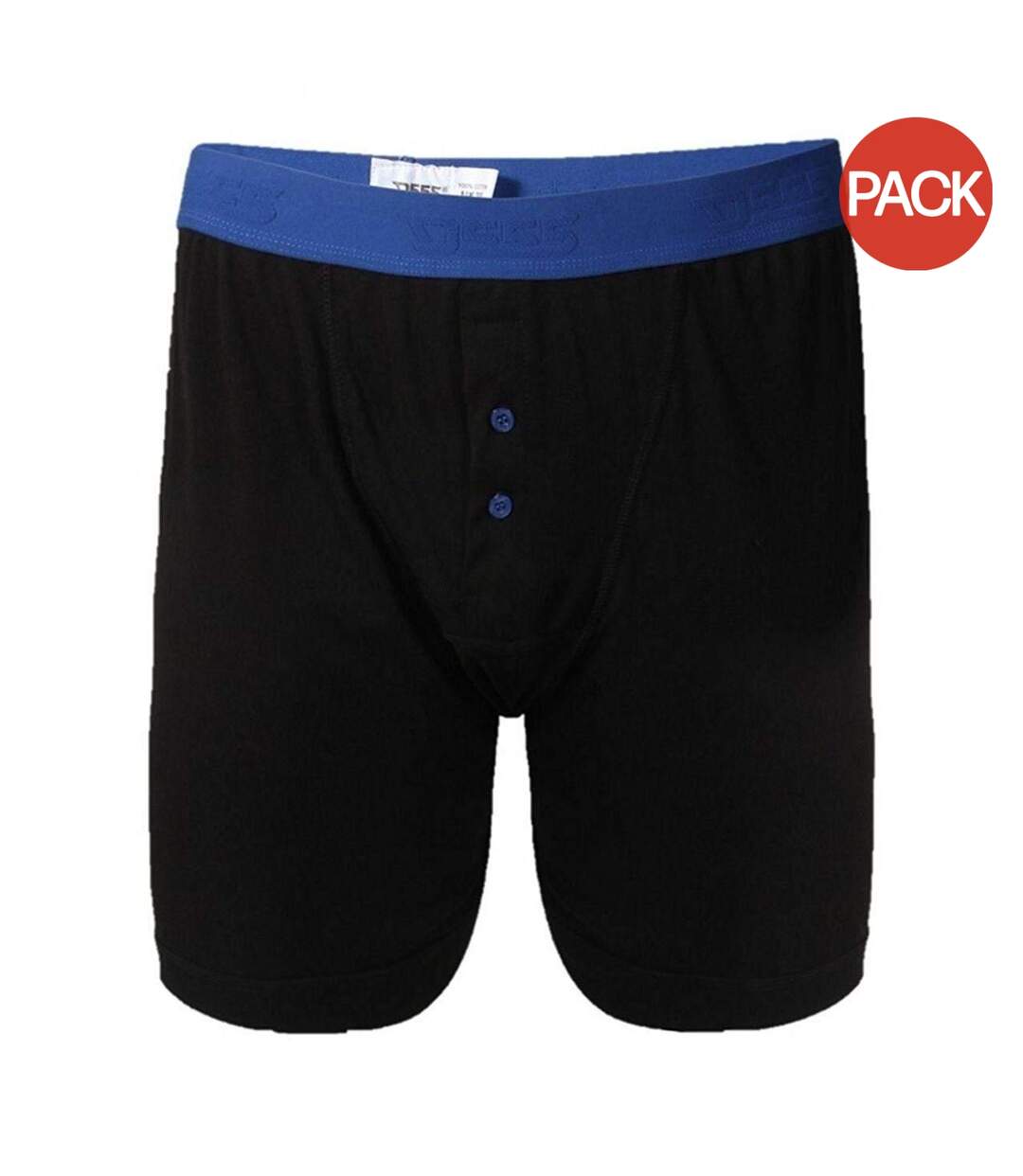 Pack of 2  Mens d555 ranger kingsize boxer shorts  black Duke