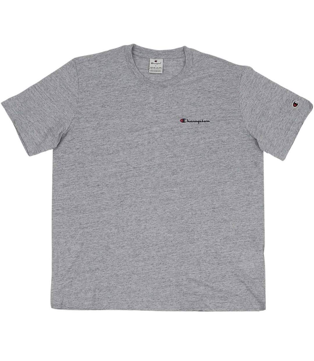 T-shirt Manches Courtes Homme Gris Argenté Champion-2
