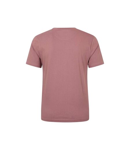 Mens mountain t-shirt burgundy Mountain Warehouse