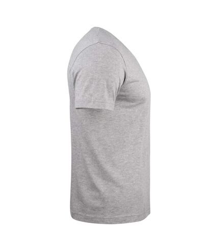 T-shirt basic adulte gris chiné Clique