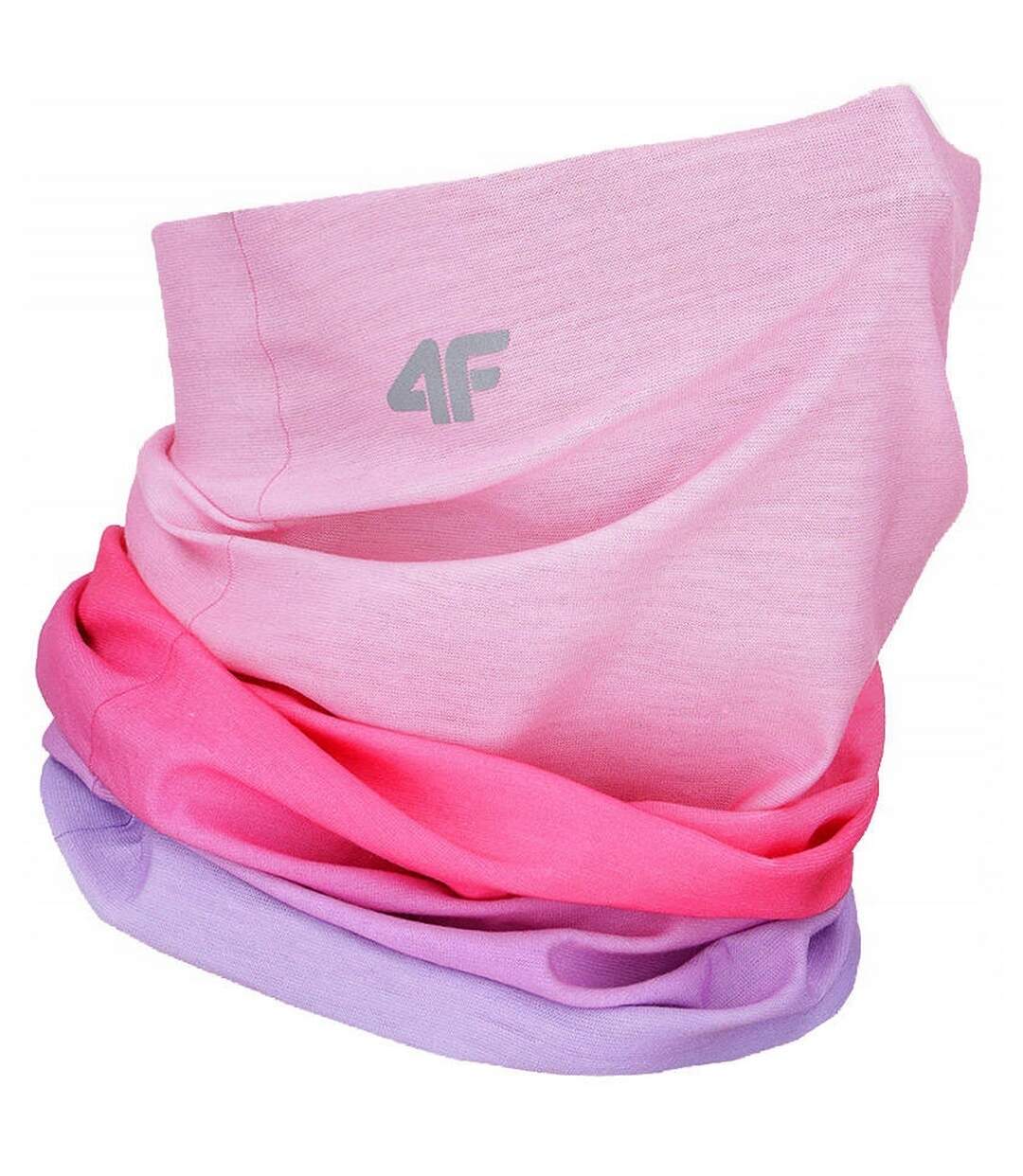 Cache-cou F027 Enfant Taille Unique Noir Rose 4F-2