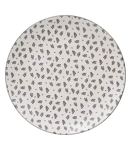 Lot de 6 Assiettes Plates Iris 26cm Beige