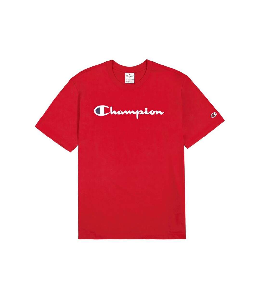 T-shirt Manches Courtes Homme Rouge Champion-1