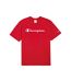 T-shirt Manches Courtes Homme Rouge Champion-1