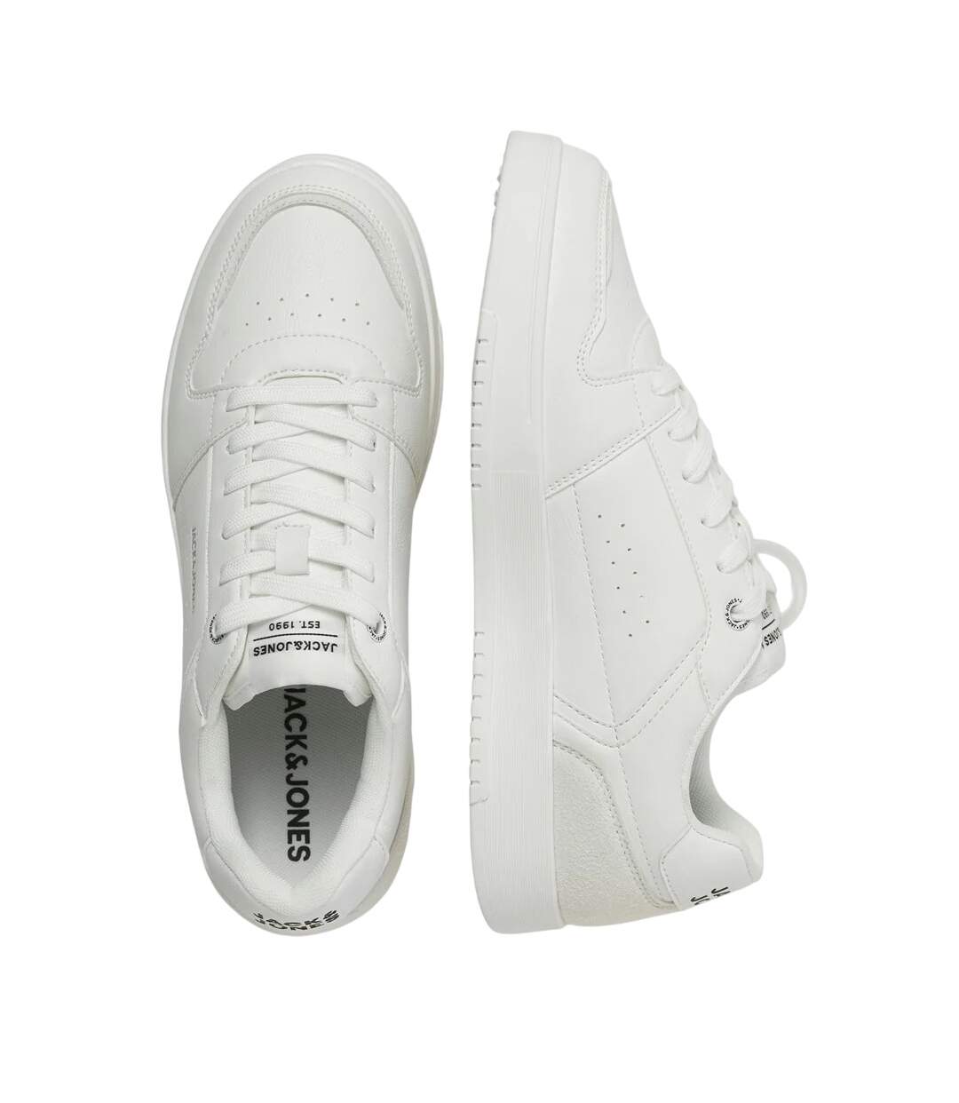 Baskets ealing homme blanc / argenté Jack And Jones-4