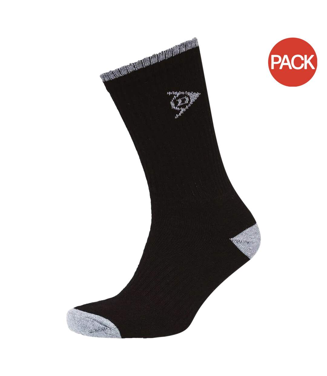 Chaussettes de sport shawlong homme noir Dunlop Dunlop