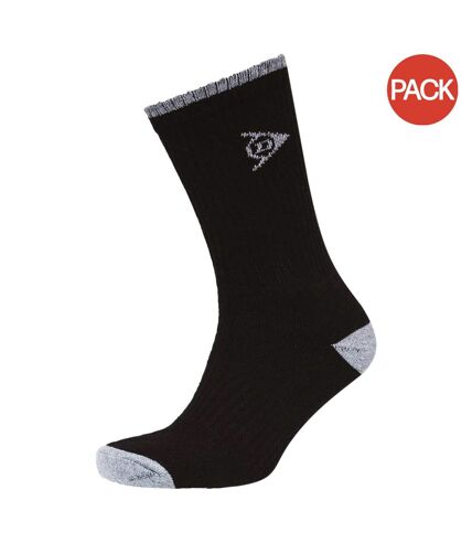 Chaussettes de sport shawlong homme noir Dunlop